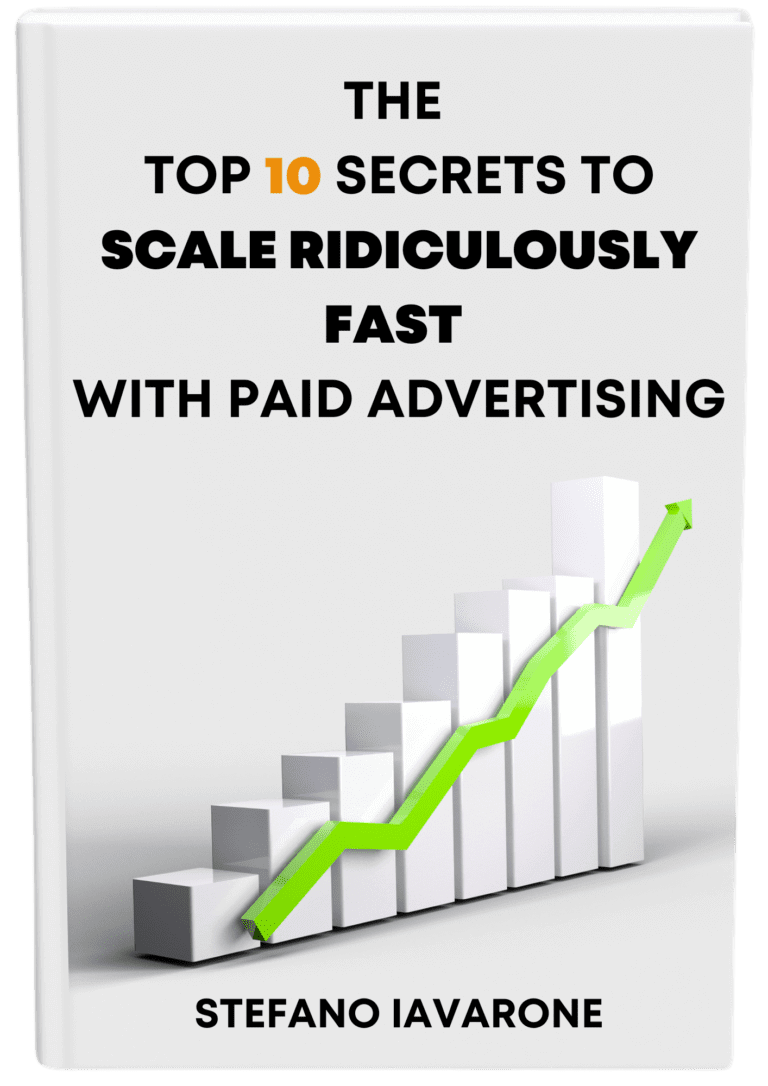 ebook cover The Top 10 Secrets To Scale Ridiculously Fast With Paid Advertising
